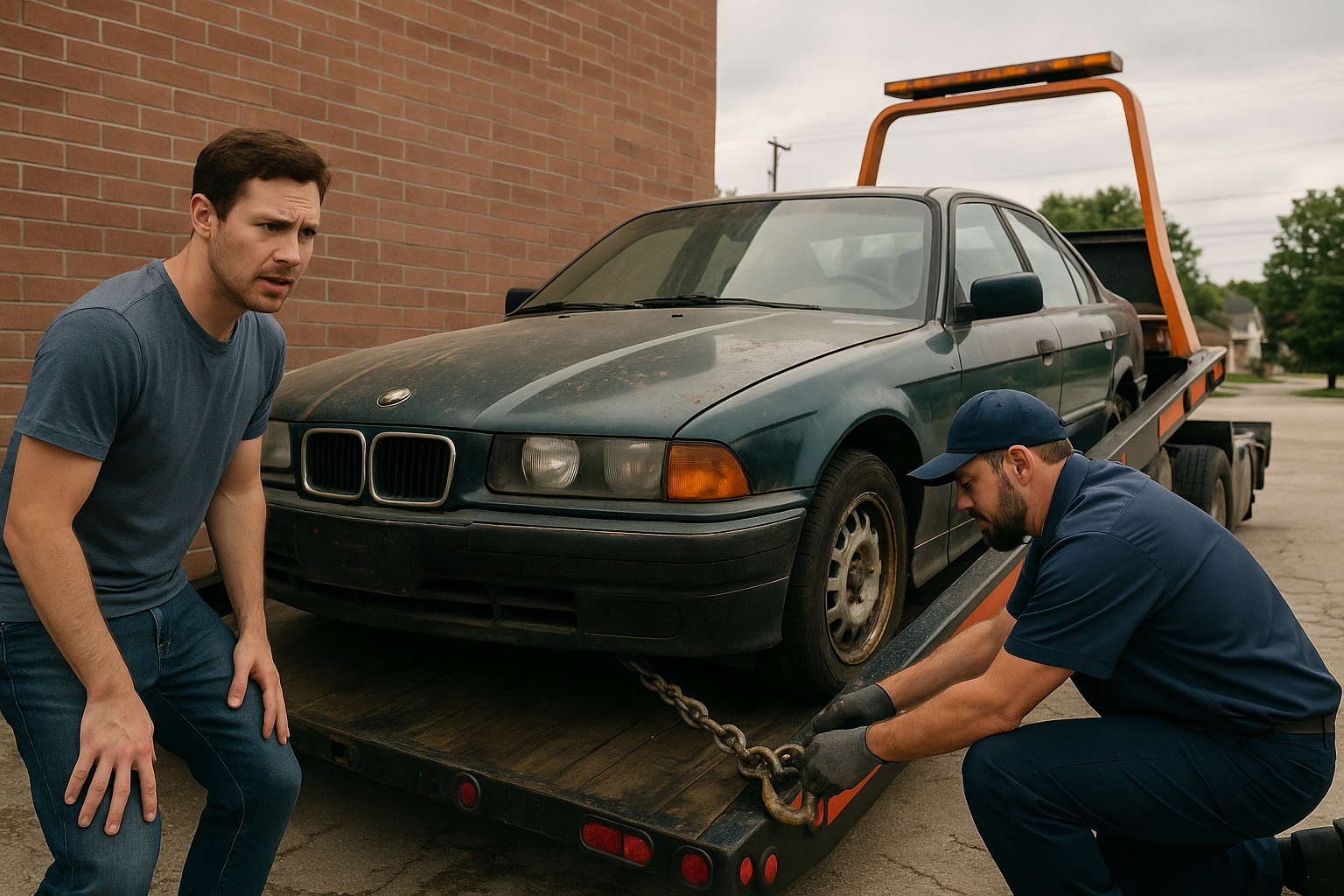 Why Free Towing Matters When Selling Your Junk Car
